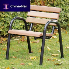 Contemporary chair HILLESHEIMindoorwoodenpowder-coated steel base