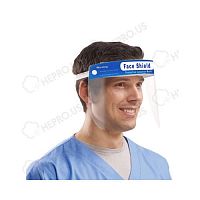 Full-face face-shield