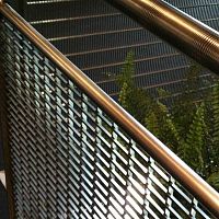Stainless steel welded wire mesh for railingfor interiordecorative