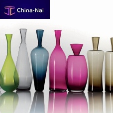 Blown glass bottle MORANDI