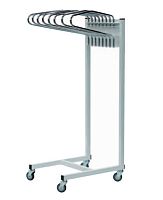 Mobile X-ray apron rack SDEN8R