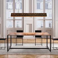 Contemporary table BIG BROTHERHPLcopper baserectangular