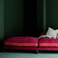 Contemporary ottoman ETERNAL DREAMERfabricmodularindoor