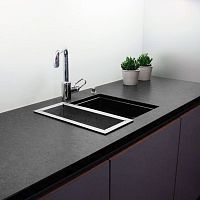 Slate countertop ITALIANkitchenblack