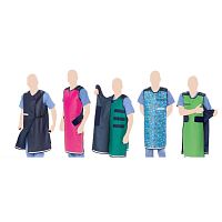 X-ray protective apron front protectionside protectionrear protection