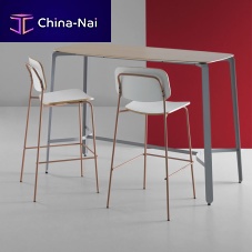 Contemporary high bar table CUAplywoodmetal baseround