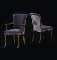 Traditional dining chair ALICEfabrichomewith armrests