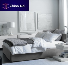 Double bed FOXsinglecontemporarywith headboard