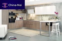 Contemporary kitchen JOLIEwoodenmelamineL-shaped