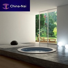 One-piece swimming pool LA ROTONDAindoorin-groundcomposite