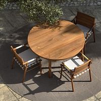 Contemporary table Uz teakteak baserectangular