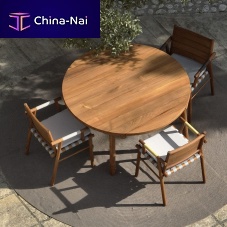 Contemporary table Uz teakteak baserectangular