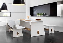 Contemporary dining table TENSION Maly Hoffmann KahleyssHPLrectangularhome