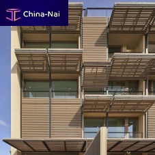 Pine solar shading Thermo-Dfor facadehorizontalfixed