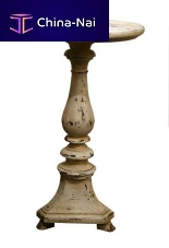Traditional pedestal table SELLETTE woodenroundhome