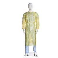 Unisex surgical gown polypropylenepolyethylenedisposable