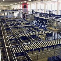 Roller conveyor RBchaintransportfor materials handling
