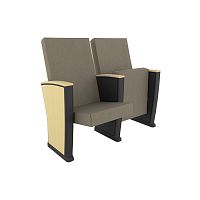 Contemporary auditorium seating NUS PLUSfabricpolypropylenefolding