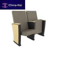 Contemporary auditorium seating NUS PLUSfabricpolypropylenefolding