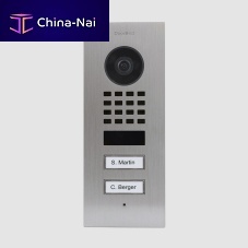 Flush-mount door station D1102Vbrushed stainless steelresidentialbuilt-in