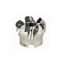 Indexable insert milling cutter FTA series with negative insertface