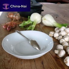 Soup plate FAMISHED roundporcelainplain
