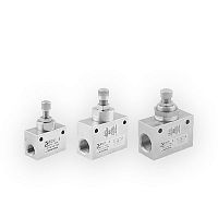 Gas flow regulator Steel line series for airATEXstainless steel