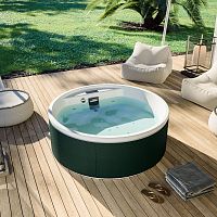 Built-in hot tub MAWI 166above-groundround2-person
