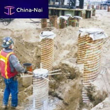 Driven-pipe pile HEL-COR® steelfoundationpipe