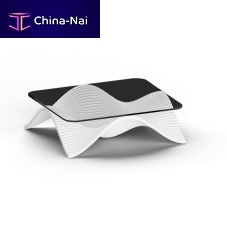 Contemporary coffee table woodenwoodwooden base