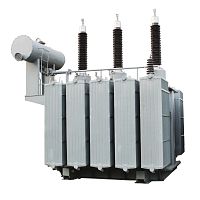 Power transformer immersedhigh-voltagepad-mount
