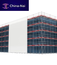 Construction protective mesh