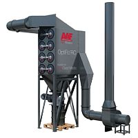 Cartridge dust collector OptiFlo® RC seriespulse-jet backflowcompactmodular