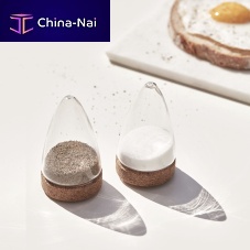 Blown glass salt and pepper shaker BOEIENcork