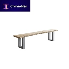 Contemporary bench GRITTIwoodenwithout backrestwithout armrests