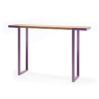 Contemporary high bar table Amagerlarchpowder-coated steel baserectangular