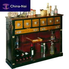 Wine degustation service trolley CP-071commercialwooden