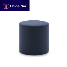 Contemporary pouf Basicfabricroundsquare