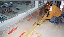 Thermal-acoustic insulation SAFINGmineral woolpanelinterior