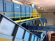 Rotary screen for wastewater treatment