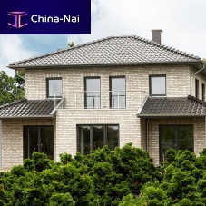 Interlocking roof tile LUGANOclayblackcolored