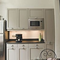 Traditional kitchen MAULNES GRISalderislandL-shaped