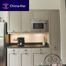 Traditional kitchen MAULNES GRISalderislandL-shaped