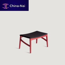 Contemporary footrest CAPITAfabricbeech