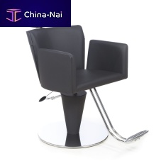 Contemporary beauty salon chair AIDA MAKE UPsynthetic leatherbentwoodwith hydraulic pump