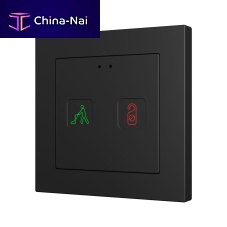 Home automation system switch TECLA 55 X2 SIGNpush-buttonrecesseddouble