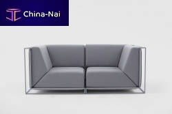 Modular sofa FLOATINGcontemporaryfabricblue