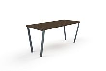 Contemporary table 5014Swood veneermetal baserectangular