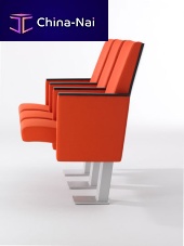 Contemporary auditorium seating TEATROtextilefoldingergonomic