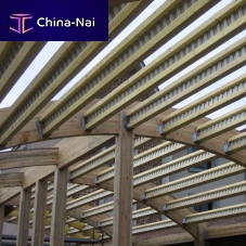 Precast beam NAIL WEB combigalvanised steelwooden